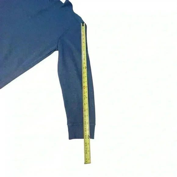 Walter Hagen 11 Majors Mens M 1/4 Zip Blue Golf Shirt Stand Neck Fleece Inside - Picture 4 of 7